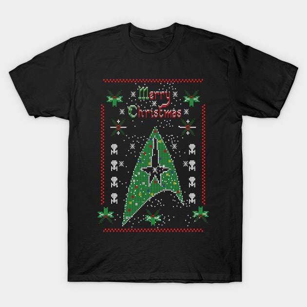 MERRY STARFLEET T-Shirt by KARMADESIGNER T-SHIRT SHOP